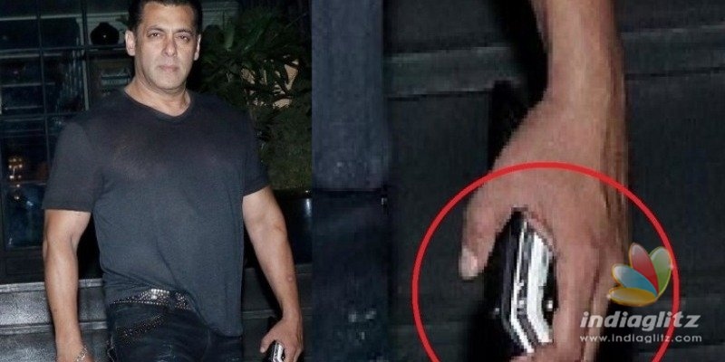 Salman Khan snatches cellphone from fan trying to take selfie - viral video