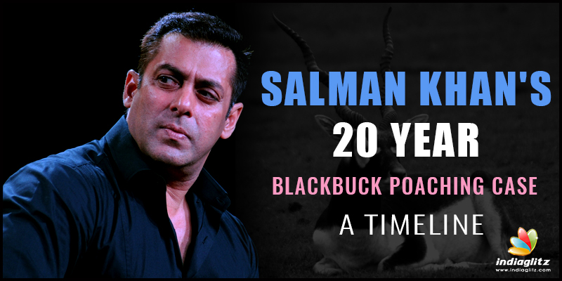 Salman Khan's 20 year blackbuck poaching case : A Timeline