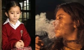 Actress Sara Arjun latest photos smoking photos Quotation Gang Sunny Leone Jackie Shroff Priyamani