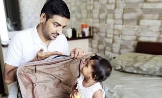 Sathish's cute wish to his little princess is all things adorable!