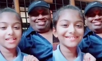 Senthil's granddaughter recreates his comedy right in front of him - Viral video