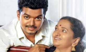 Thalapathy Vijay's mother Shobha meets him on her special day, adorable pic goes viral