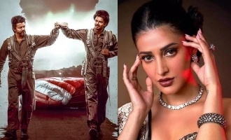 Shruti Haasan on board for Thalapathy Vijay's 'GOAT'? When's the third single coming out?