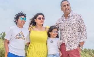 Actress Malavika enjoys a vacation with family - Viral photos