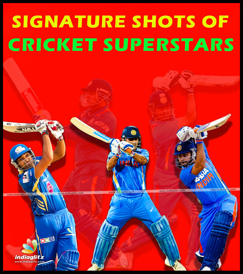 Signature shots of  Cricket Superstars 