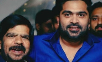 T.Rajendar's latest photo with Simbu from the US hospital brings cheer to fans