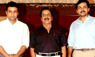 Suriya and Karthi join hands for their Father