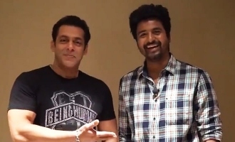 WOW! Salman Khan and Sivakarthikeyan unite for each other - Video