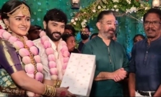 Snehan and actress Kannika get married with Kamal Haasan officiating - video