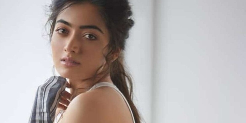 Rashmika Mandanna abused by hero in song video causes controversy