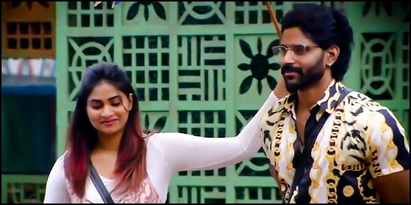 Fun And Romance In Bigg Boss 4 As Shivani Becomes Balajis Servant