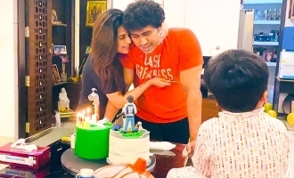 Soundarya Rajnikanth shares cute photos from husband's birthday celebration!