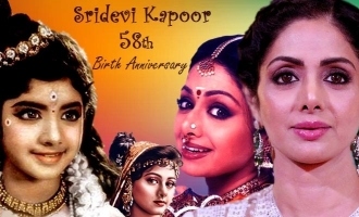 Sridevi Kapoor 58th birth anniversary