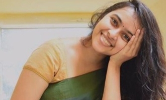 Actress Sri Divya latest photos images pics homely sarees look