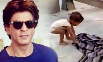 Shah Rukh Khan adopts two year old kid who innocently tried to wake his dead mother
