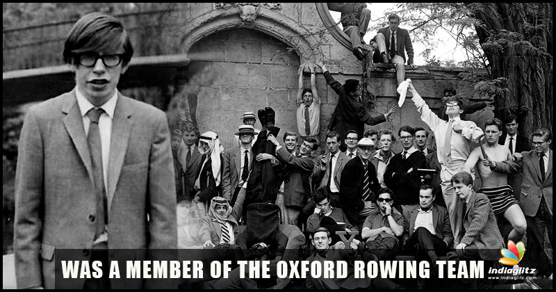 3.Was a member of the Oxford Rowing team