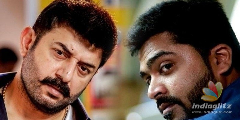 Red Hot! Simbu -Arvind Swamy  as M.R. Radha and MGR