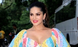 Intriguing title look poster of Sunny Leone's Tamil Horror flick is here!