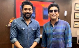 Here's what Sachin Tendulkar has to say about his meeting with Suriya!