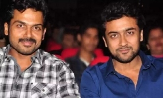 Suriya's special message after birth of brother Karthi's son