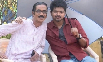 Thalapathy Vijay pays last respects to Manobala in person