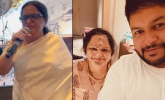 'Varisu' music director Thaman shares video of his mother in mass mode