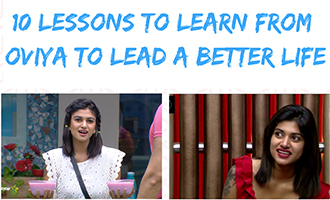 10 Lessons to learn from Oviya to lead a better life