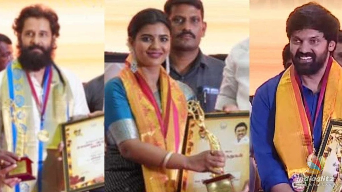Chiyaan Vikram and Aishwarya Rajesh among TN State Film Awardees from 2009 to 2014