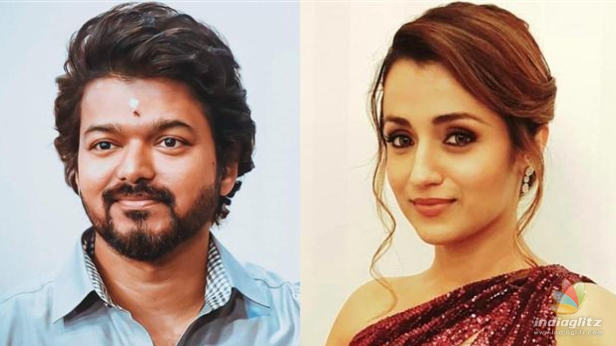 Thalapathy Vijay and Trisha together light up the internet in latest pic