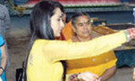 Photo feature -  Trisha Sornalakshmi Pooja @ Sripuram temple