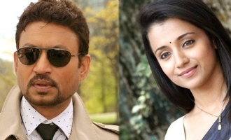 Emotional Trisha shares memory of working with Irffan Khan!