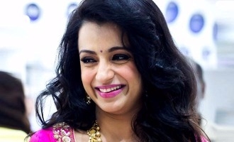 Trisha gets a rare international recognition!