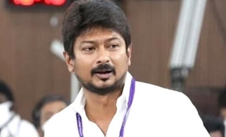 Udhayanidhi Stalin shares a cute picture with his son Inbanidhi! - Viral photo