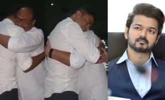 Vamshi Paidipally's father gets highly emotional after watching Vijay's 'Varasudu' - Viral video