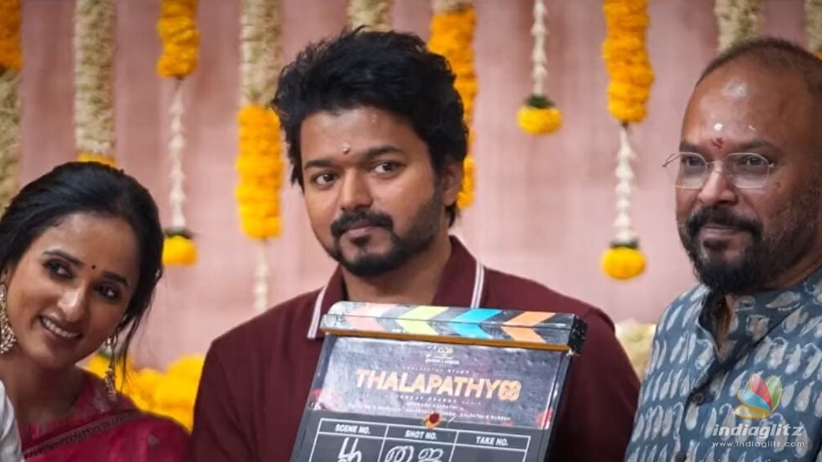 Scintillating Thalapathy 68 pooja video reveals the entire cast and crew