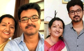 Thalapathy Vijay mom Shoba Chandrasekhar recent pictures Thalapathy 66 update Beast release date