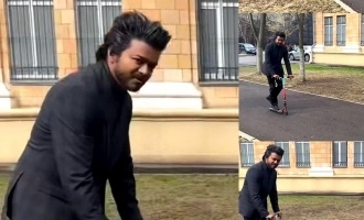 Thalapathy Vijay Cute BTS Video GOAT Shooting Russia Venkat Prabhu Yuvan Latest Update