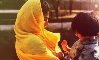 Actress Vijayalakshmi trashes perverted comments on photof with son Nilan