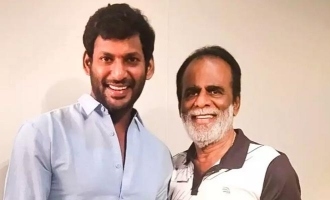 Vishal is a proud son as he praises his 83-year father's achievement
