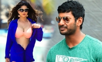 Sunny Leone's special dance for Vishal!