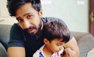 Vishnu Vishal shares cute lockdown photos of his son!