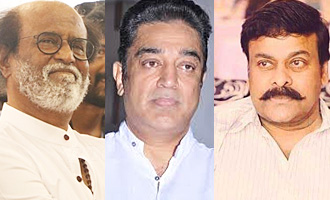Rajinikanth, Kamal Haasan and Chiranjeevi's show of respect