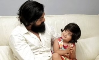 Pan Indian superstar Yash's latest cute video with his lil princess melts hearts