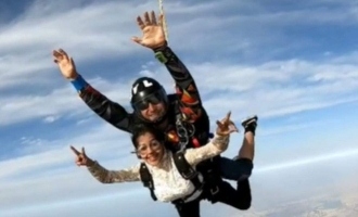 Hot young Bigg Boss Tamil actress's stunning sky diving video shakes up the internet