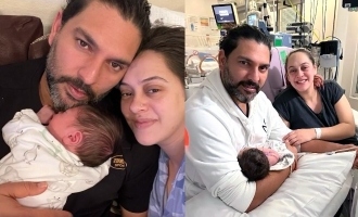 Yuvraj Singh shares glimpses of his newborn baby along with a heartfelt note!