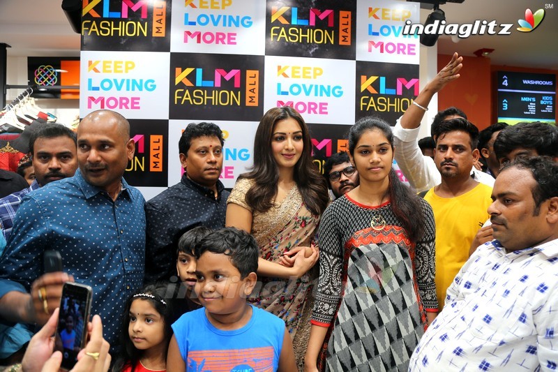 Sai Dharam Tej And Catherine Tresa Launches KLM Fashion Mall @ Rajahmundry
