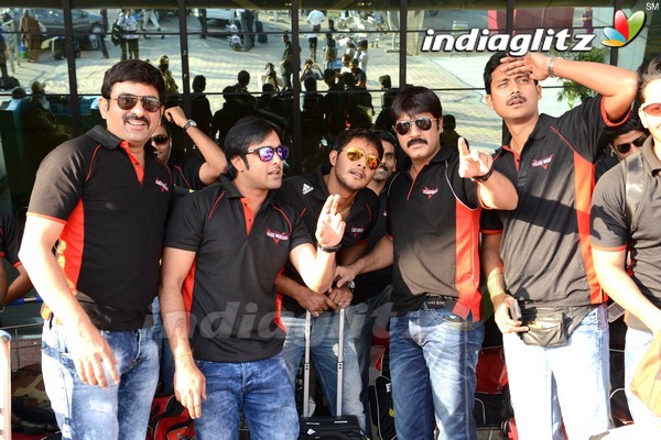 CCL 3  : Telugu Warriors Team at Pune