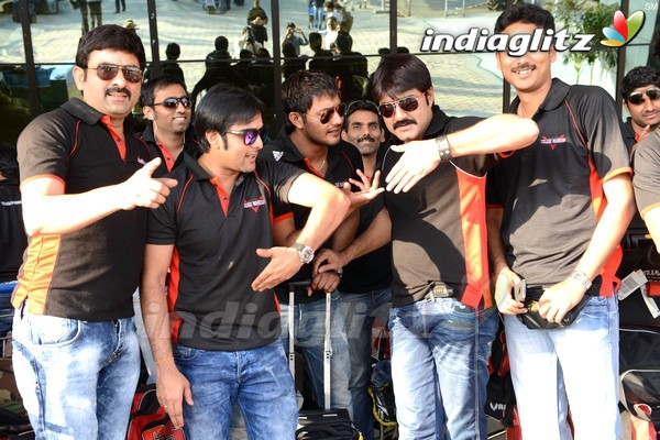CCL 3  : Telugu Warriors Team at Pune