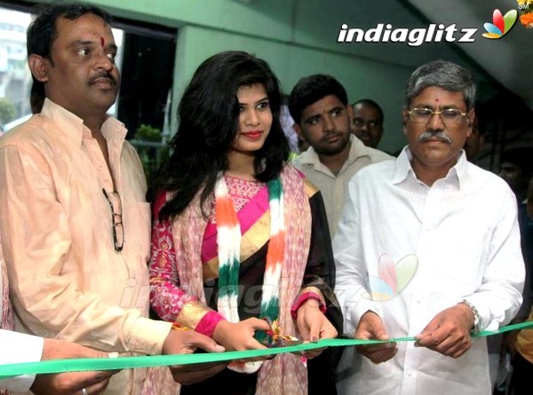 Alekhya Inaugurates Pochampally IKAT Art Mela @ Visakhapatnam