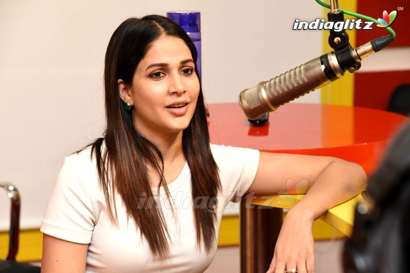 Lavanya Tripathi @ Radio Mirchi For 'Arjun Suravaram' Song Launch